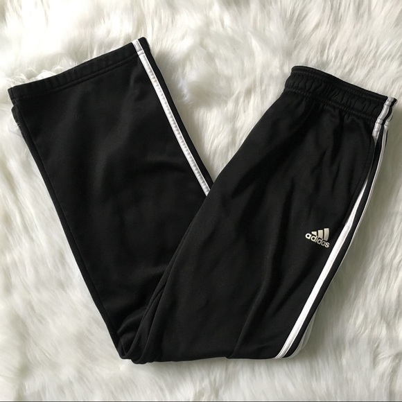 adidas Other - Adidas Kids Fleece Lined Black Track Pants